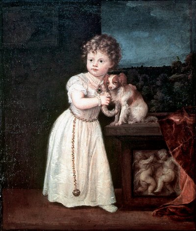 Clarissa Strozzi door Tiziano Vecelli